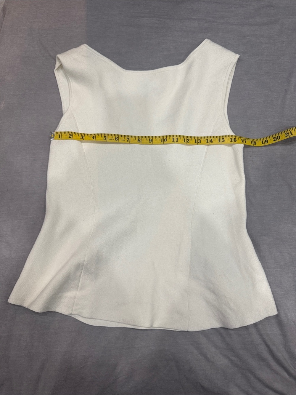 Maeve Sleeveless Peplum Tank Top - Picture 2 of 5